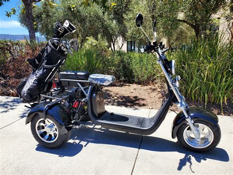 New Electric 3 Wheel Trike Scooter Golf Cart