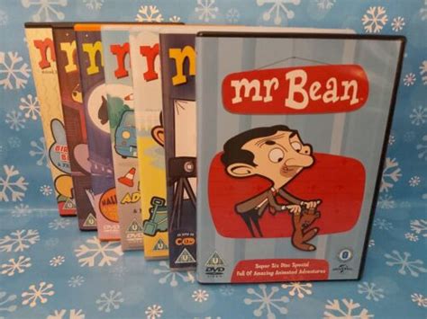 Mr Bean Complete Animated Cartoon Series DVD All 12 Volumes Region