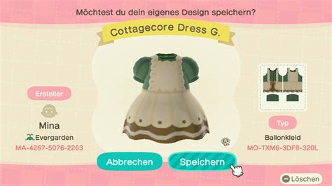 Cottagecore Dress ACNH | Design, Ballonkleid