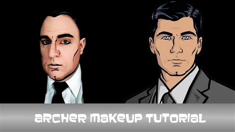 Sterling Archer Cosplay Makeup Tutorial Youtube