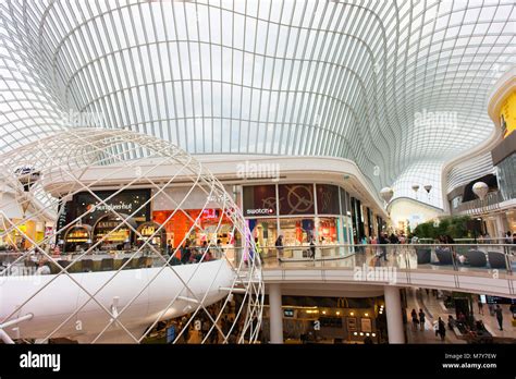 Inside The Chadstone Shopping Centre Stock Photo Alamy