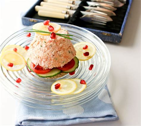 Poached Salmon Mousse And Champagne Recipe