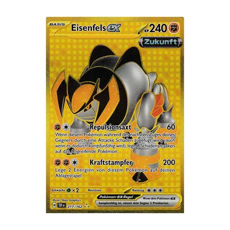 Eisenfels Ex Hyper Rare Gewalten Der Zeit Pokemon Karte Kaufen