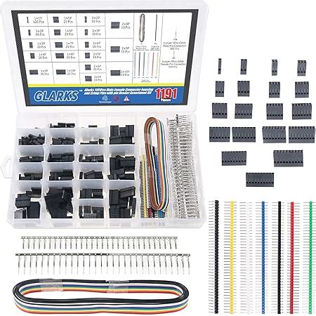 Amazon Ocr Pcs Dupont Connector Kit Mm Pitch Crimp Pin