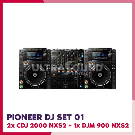 Pioneer Dj Set 01 2x Cdj 2000 Nxs 2 Djm 900 Nxs 2 Ultrasound Rental