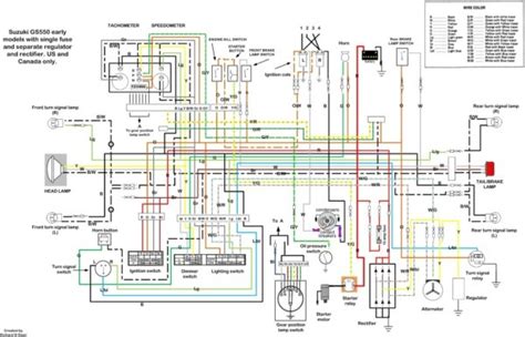 1982 Suzuki Gs850 Wiring Diagram