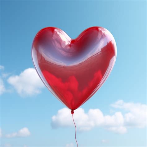 Images De Ballon Coeur Rouge T L Chargement Gratuit Sur Freepik