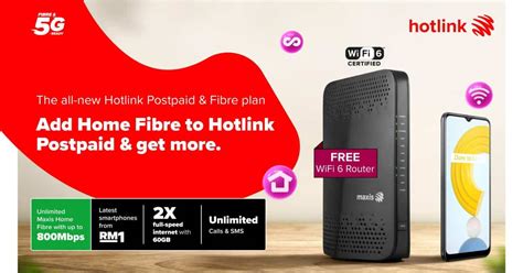 Maxis Introduces Hotlink Postpaid And Fibre Bringing Converged