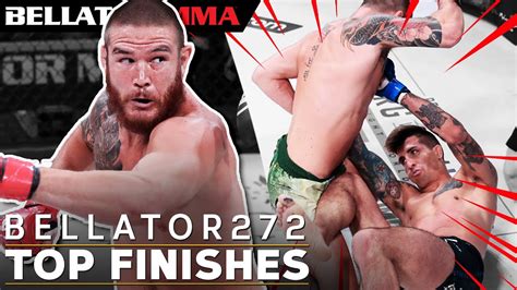 Top Finishes From Bellator 272 Fighters Bellator Mma Youtube