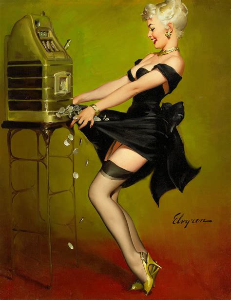 Gil Elvgren Calendar 2024 Flore Jillana