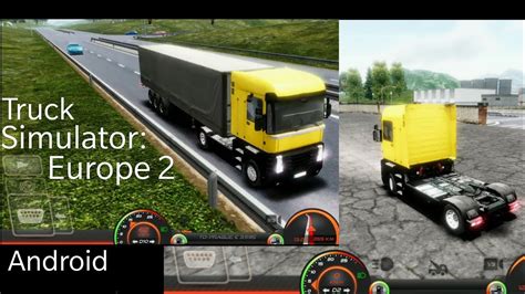 Truck Simulator Europe 2 Android Gameplay Youtube