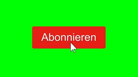 Kostenloser Greenscreen Abonnieren Button K Fps Youtube