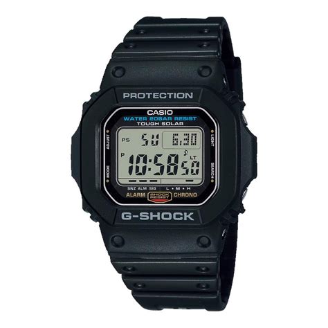 Reloj Casio G Shock Vintage G 5600ue 1 Negro Clásico Dando La Hora