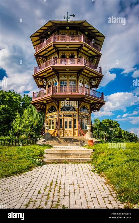 The pagoda at Patterson Park in Baltimore, Maryland Stock Photo - Alamy