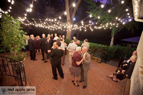 Dancing Under Italian Lights Italian Themed Parties Backyard Wedding