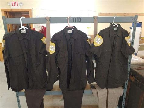 Old Sheriff Uniforms - W. Yoder Auction