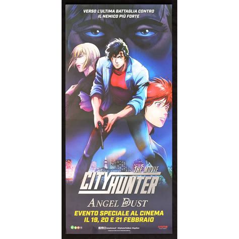 Locandina City Hunter The Movie Angel Dust Kazuyoshi Takeuchi B220