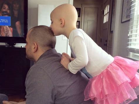 Sweet Dad Shaves His Head So Daughter Diagnosed With Alopecia Feels Loved Abc News