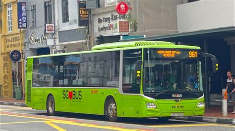 Smrt Man A Euro Sg S On Bus Service Youtube