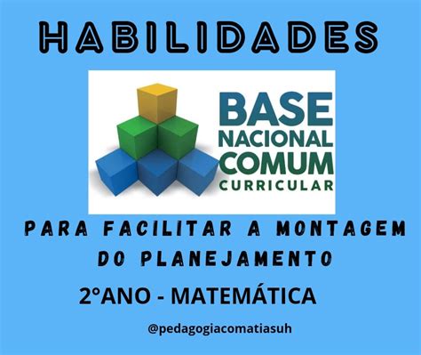 Habilidades De Matemática 2 Ano Bncc - 10
