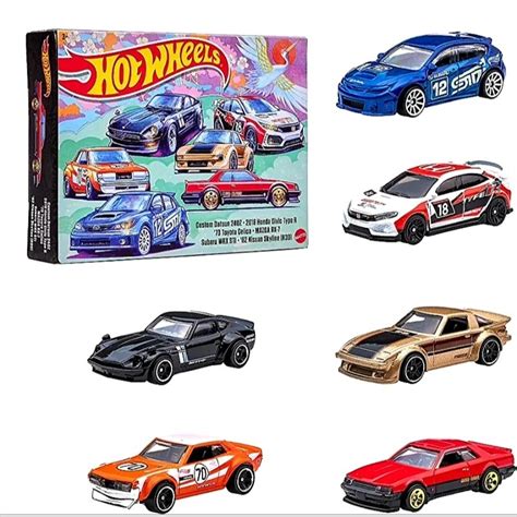 Hot Wheels Jdm Japanese Car Culture Multipack Packs Datsun Celica