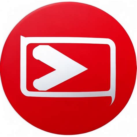 Premium Ai Image Youtube Logo Png