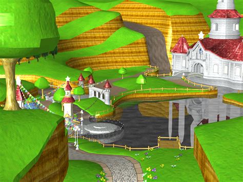 Peach Castle Map