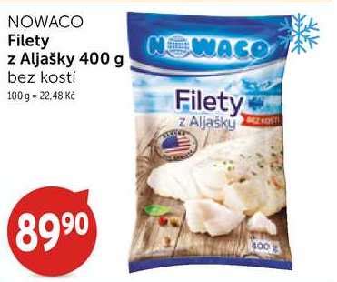 Nowaco filet z aljašky 400g v akci AkcniCeny cz