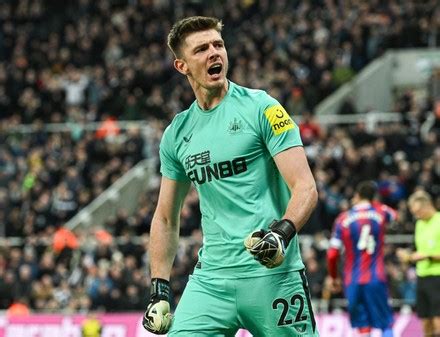 Nick Pope Goalkeeper Newcastle United Celebrates Editorial Stock Photo ...