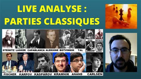 Live Analyse De Parties Classiques Mikhail Tal Youtube