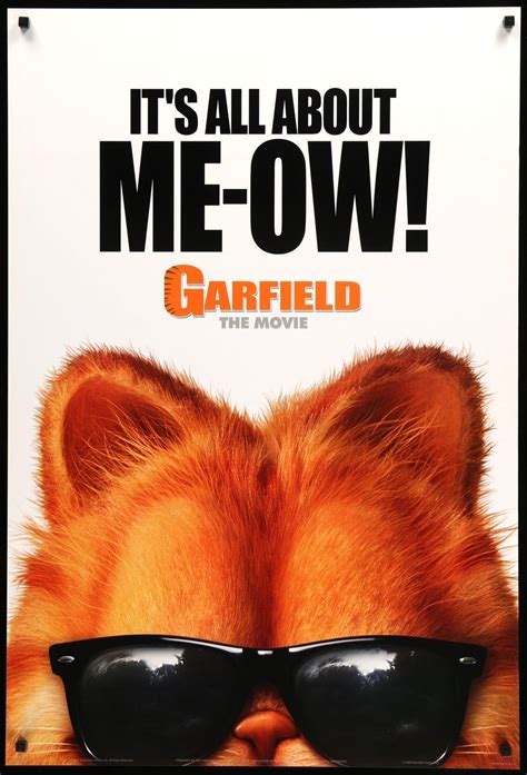 Garfield: The Movie (2004) One-Sheet Movie Poster - Original Film Art - Vintage Movie Posters