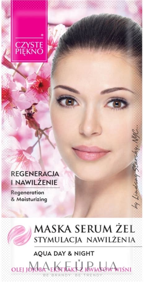 Czyste Piekno Face Mask Serum Gel Маска сыворотка для лица с экстрактом цветка вишни купить