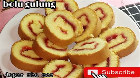 Bolu Gulung Anti Gagal Ekonomis Cuma Pake 3 Butir Telur Hasilnya