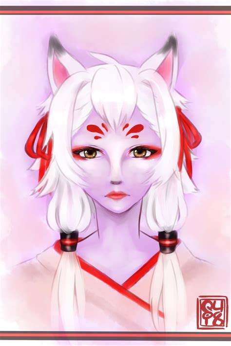 Fox Goddess By Jyuu Su On Deviantart