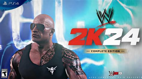 WWE2K24 CONCEPT THE ROCK RETURN ATTIRE DOUBLE TITLE ENTRANCE WWE2K19