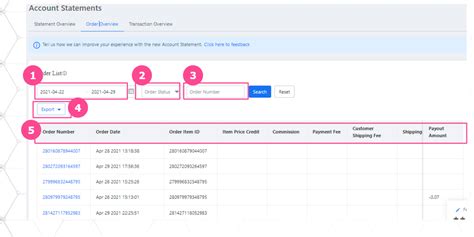 Lazada Order Overview Knowledge Base