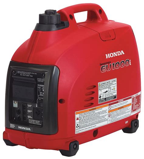 HONDA Inverter Generator, Inverter, Generator Fuel Type Gasoline, Generator Rated Watts 900 W ...