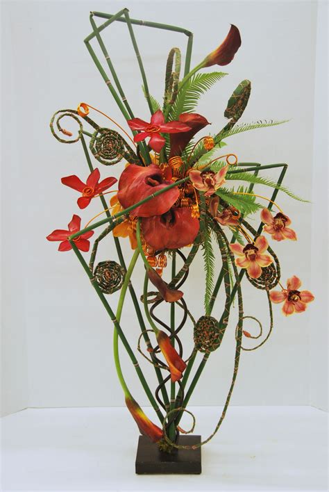 Vintage Flower Arrangements Contemporary Flower Arrangements Tropical