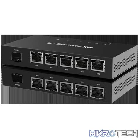 Ubiquiti EdgeRouter X With 5 Ports MikroTech