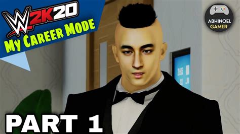 WWE 2K20 My Career Mode In Hindi PS5 Part 1 YouTube