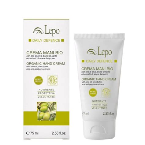 Crema Mani Bio all olio di oliva burro di karitè ed estratti di aloe e