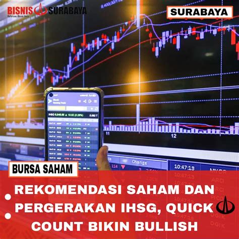 Rekomendasi Saham Dan Pergerakan IHSG Quick Count Bikin Bullish