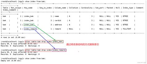 Mysql数据库：索引管理 Csdn博客