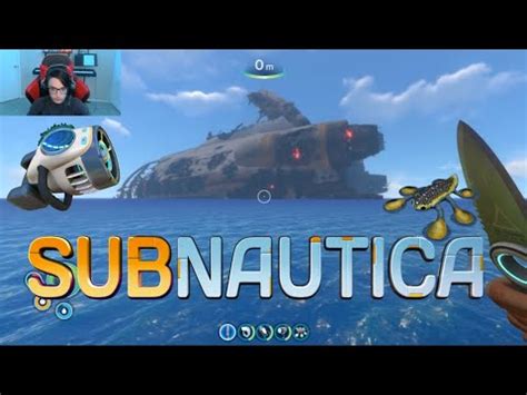 Jumping Out Of An Exploding Ship Onto An Alien Planet Subnautica Ep