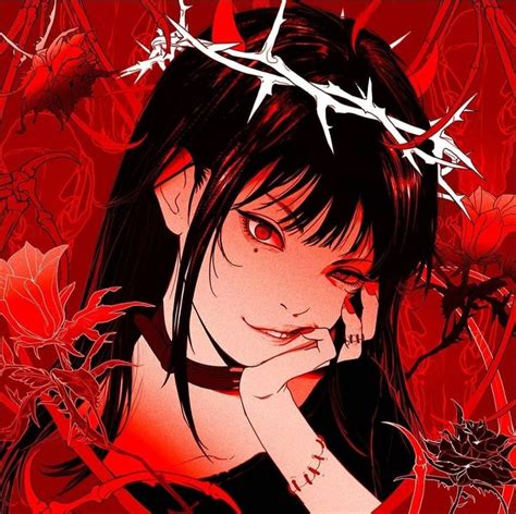 Pin By ☆ Pxsitiv ☆ On Art Inspo Anime Art Girl Aesthetic Anime Red