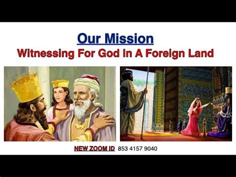 Witnessing For God In A Foreign Land Dr Espinet S Sabbath School Youtube