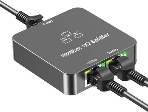 Amazon Ethernet Splitter To Out Mbps High Speed Rj