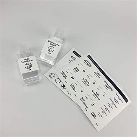 Clear Plastic Refillable Flip Top Bottles For Hand Sanitizer Shampoo