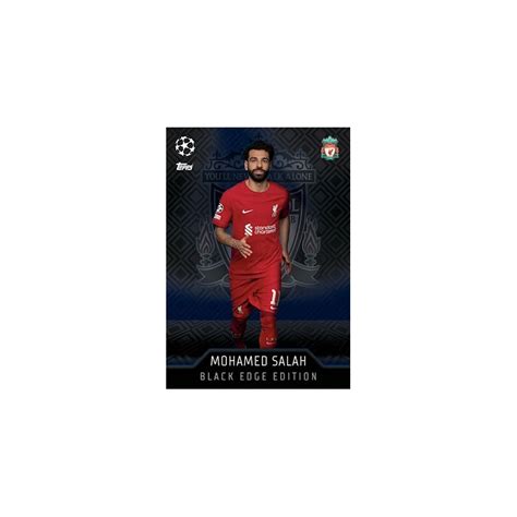 Oferta Cromos Mohamed Salah Black Edge Edition Liverpool Match Attax 2223