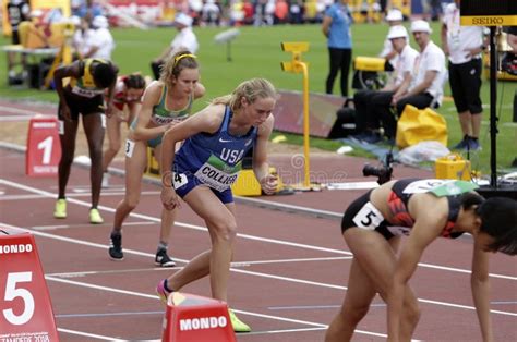 Athlets On The 800 Metres Semi Final At The Iaaf World U20